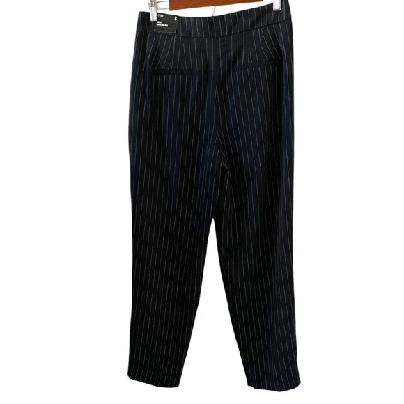 Express NEW Stylist Super High-Rise Pinstripe Ankle Pants Size 8 - Picture 7 of 15